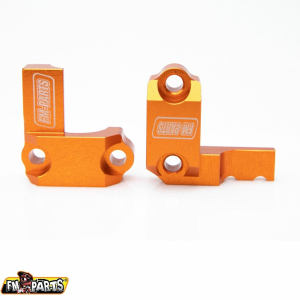 Narancssárga kuplung- és fékpumpa-védő a KTM/Husqvarna/Sherco modellekhez az Fm-Parts gyártmányában, 2, nordicamoto.ro