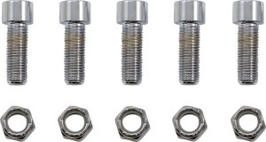 Rotor, Sprocket And Belt Mounting Hardware Kit Silver, 2, nordicamoto.ro