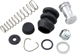 Rear Brake Master Cylinder Rebuild Kit Black, Silver