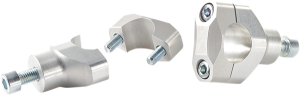 Handlebar Adapter Set Silver