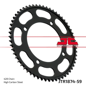 JT SPROCKETS hátsó lánckerék, természetes színű, 1, nordicamoto.ro