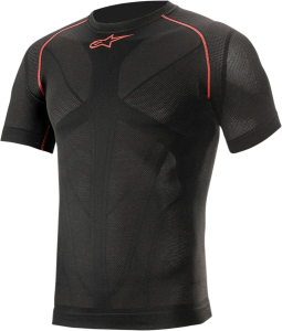 Alpinestars Ride Tech v2 nyári rövid ujjú póló, fekete