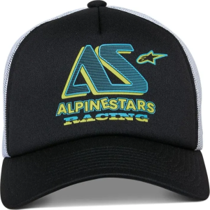 Alpinestars Ayess Trucker Hat Black  ONE SIZE, 5, nordicamoto.ro