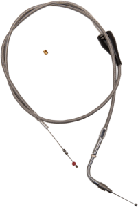 Stainless Steel Throttle/idle Cable Silver