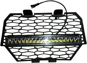Grill Insert With 16(r) Led Light Bar Clear