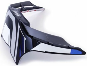 SHOEI XSPR3 sisak hátsó stabilizátor kiegészítő – kék/fekete/fehér, 1, nordicamoto.ro