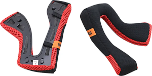 Sm5 Helmet Cheek Pad Gray, Red, 1, nordicamoto.ro