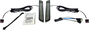 Led Front Fork Lightz Black, 1, nordicamoto.ro