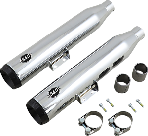 Grand National 50 State Slip-on Mufflers Chrome