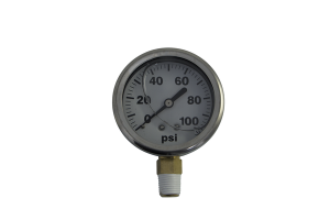 Pressure Gauge Black