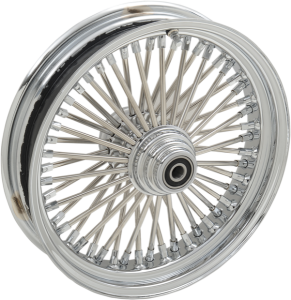Fat Daddy 50-spoke Radial Laced Wheel Silver