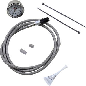 Remote Oil Psi Gauge Kit White, 1, nordicamoto.ro