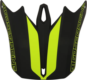 Vizor pentru casca Moose Racing F.I. Black/Hi-vis ONE SIZE, 1, nordicamoto.ro