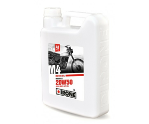 20w50-es olaj, IPONE M4 20W50 négyütemű motorolaj, nordicamoto.ro