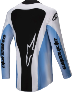 Tricou Alpinestars Techstar Melt Black/Blue L, 2, nordicamoto.ro