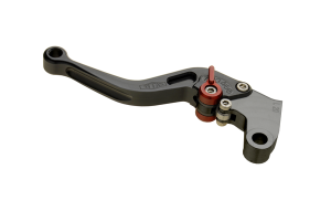 Racing Brake And Clutch Lever Black, Red, Anodized, 2, nordicamoto.ro