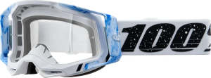 Ochelari 100% Racecraft 2 Blue/White ONE SIZE, 2, nordicamoto.ro