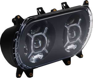 Proglow Double-x Led Headlight Black, 2, nordicamoto.ro