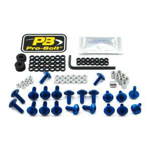 Fairing Bolt Kit For Suzuki Blue