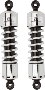 412 Series Shocks Black, Chrome