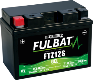 Fulbat FTZ12S motorkerékpár-gélakkumulátor, 1, nordicamoto.ro