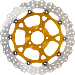 Two-piece Brake Rotor Gold