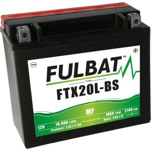 Fulbat FTX20L-BS karbantartásmentes savas ATV-akkumulátor Can-Am/CF modellekhez