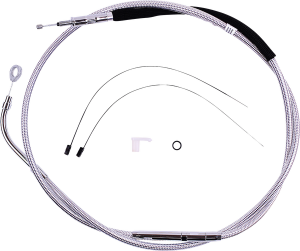 High-efficiency Braided Sterling Chromite Ii® Clutch Cable Silver, 2, nordicamoto.ro