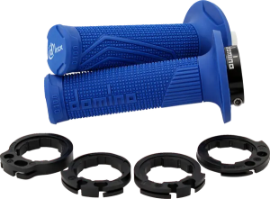 D100 D-lock Grips Blue, 1, nordicamoto.ro