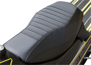 Seat Cover Pol Pleated Black, 2, nordicamoto.ro