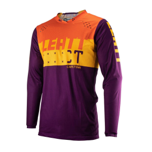 Leatt 4.5 Lite póló, lila/sárga/narancssárga, nordicamoto.ro