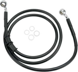 Stainless Steel Brake Line Kit Black