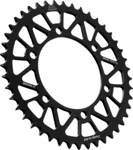JT SPROCKETS Racelite alumínium hátsó lánckerék, fekete, 1, nordicamoto.ro