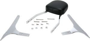 Square Sissy Bar Kit Chrome