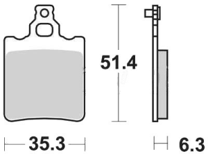 TRW Organic hátsó fékbetétek az APRILIA RS 50 (’95–’10), RX 50 (’91–’03), TUAREG 125 (’88–’89), KTM SX 60 (’98–’00) és SX 65 (’00–’03) modellekhez, nordicamoto.ro