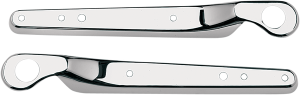 Rear Fender Strut Chrome, 1, nordicamoto.ro