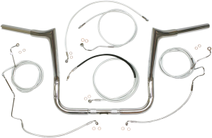1-1/4(r) Viking Handlebar Installation Kit Silver, 1, nordicamoto.ro