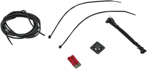 Led Front Fender Tip Installation Kit Black, 1, nordicamoto.ro