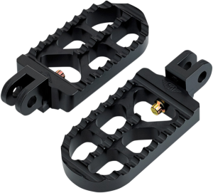 Serrated Footpegs Black Long, 1, nordicamoto.ro