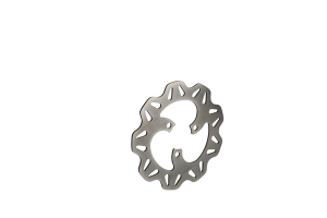 Vee-series Scooter Brake Rotor Silver, Stainless Steel