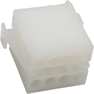 Amp Mate-n-lock Connector White, 1, nordicamoto.ro