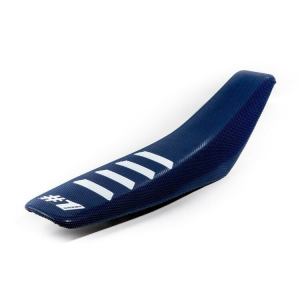 Onegripper tok, bordázott, sötétkék/fehér, nordicamoto.ro