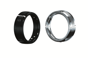 7(r) Headlight Trim Rings Black, 1, nordicamoto.ro