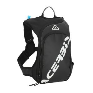 Acerbis SATHER LOGO víztartályos hátizsák – 9 l, fekete/fehér, 1, nordicamoto.ro