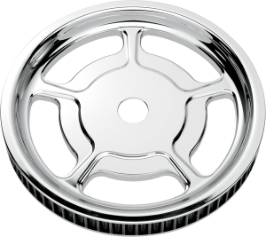 Universal Rear Cush-drive Aluminum Pulley Chrome, 1, nordicamoto.ro