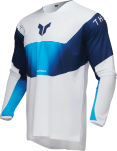 Tricou Enduro Thor Launchmode Storm White/Blue M, 1, nordicamoto.ro