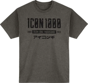 Tricou Icon Slabtown Memento Gray L, 1, nordicamoto.ro