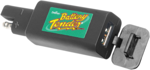 Usb Charger Qdc 12v 14 X 2.5 X 12.7cm  2.1a Plug/qdc Plug/usb Black Black, 1, nordicamoto.ro