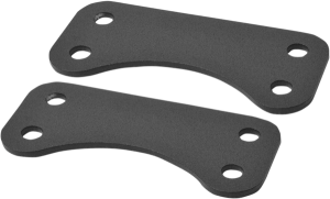 Front Fender Relocation Brackets Black, 1, nordicamoto.ro