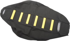 6-rib Gripper Seat Cover Black